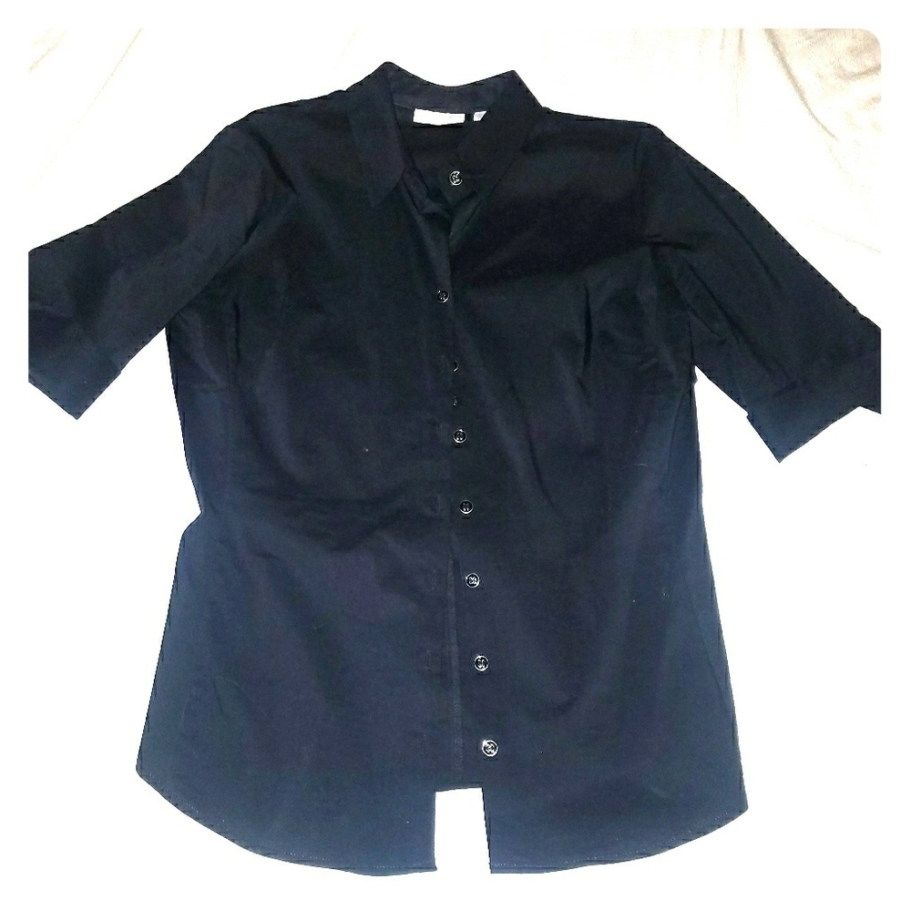 Black Button Down